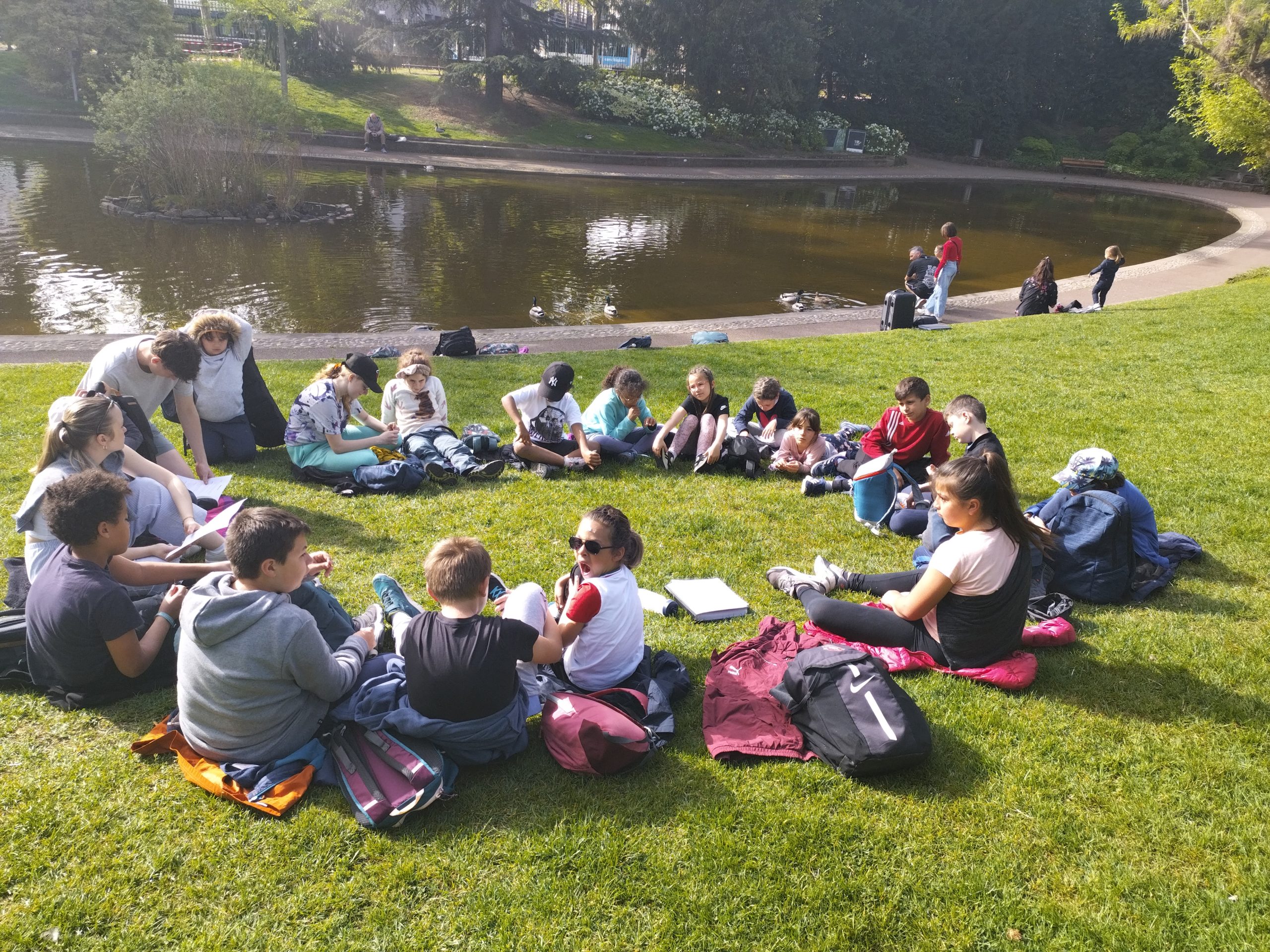 Pic-nic au jardin Lecoq